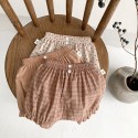 Summer lantern shorts for baby girls