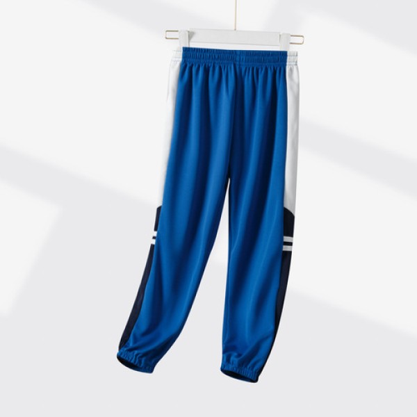 Boys' and girls' mesh breathable ankle pants