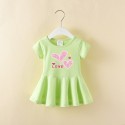 New girls' summer short-sleeved casual children's dress