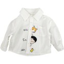 Plankton boys boys white shirt with long sleeves