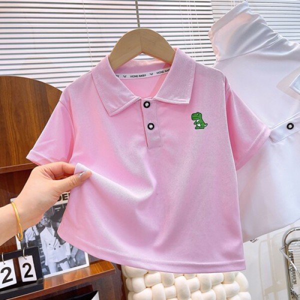 Boys Kids Summer baby boys T-shirt short sleeved polo shirt