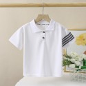 Children's short-sleeved T-shirt Summer new boys Polo shirt