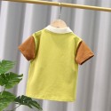 POLO shirt - Fashion niche sports round neck doll collar fashion short style