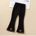 Autumn and winter bell-bottoms for girls