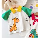 Boys summer short sleeve cartoon T-shirt Polo shirt