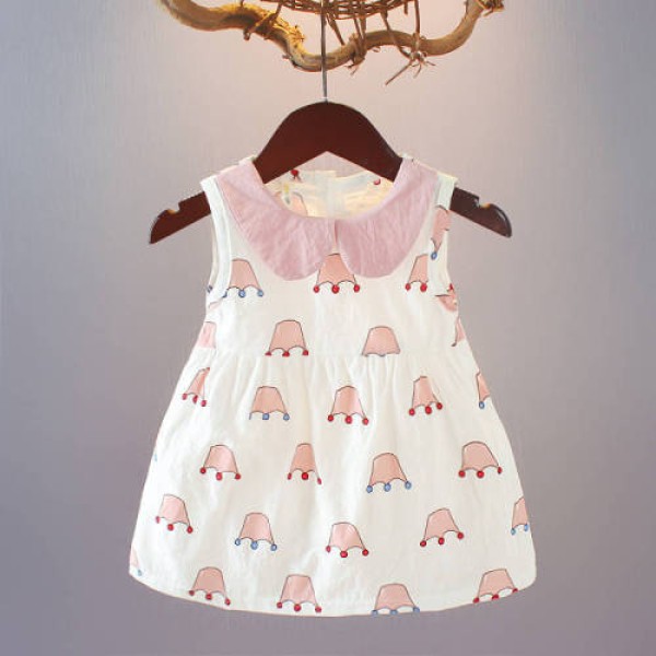 Baby girls dress cotton skirt