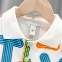 Line letter POLO shirt - Summer summer T-shirt children's wear