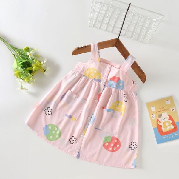 New cotton silk dresses for girls