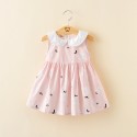 Children's summer dress floral dress for baby girls