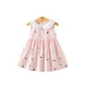 Children's summer dress floral dress for baby girls