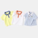 Baby Polo shirt Summer baby top lapels