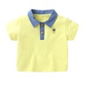 Baby Polo shirt Summer baby top lapels