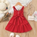 Summer girls one-line shoulder suspenders for middle and small children