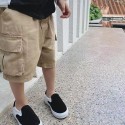 Boys' pants summer new loose children's shorts quarter pants