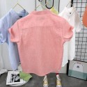 Boys' short-sleeved shirt Thin summer pullover shirt for kids