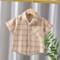 Short-sleeved shirt for summer children