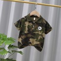 Camo POLO shirt Boys camo short-sleeved T-shirt