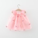 Baby butterfly mesh baby summer sundress