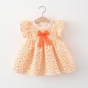 Summer baby girl baby floral children sleeveless cotton dress