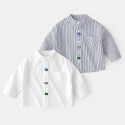 Baby white shirt Spring and autumn baby new top