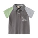 Children's short-sleeved T-shirt New boys' summer POLO shirt