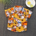 Boys short-sleeved shirt summer thin shirt in children children