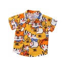 Boys short-sleeved shirt summer thin shirt in children children