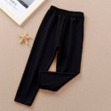 Casual simple thermal pants for boys and girls